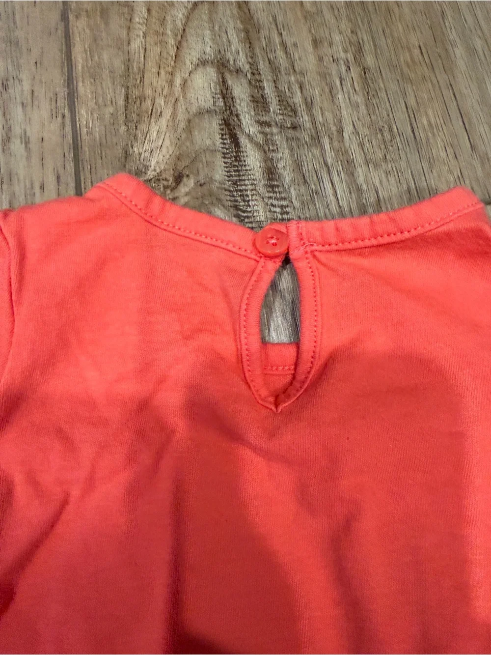Carter's Coral onesie & Navy Floral Leggings Set